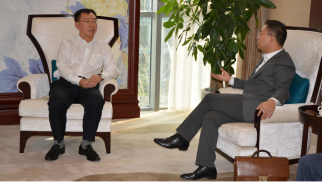 中景恒基投資集團(tuán)董事長(zhǎng)肖厚忠在京接見宏大建設(shè)集團(tuán)領(lǐng)導(dǎo)一行